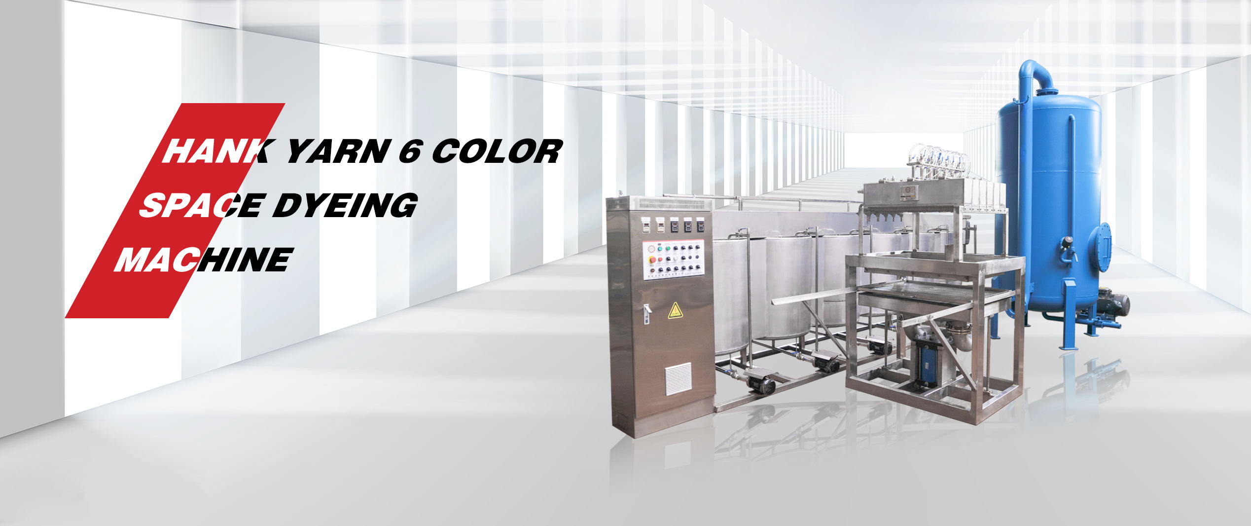 multi color hank yarn dyeing machine