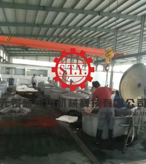 fiber dyeing processing